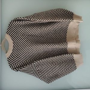 OAK+FORT - Zigzag Sweater Size SMALL